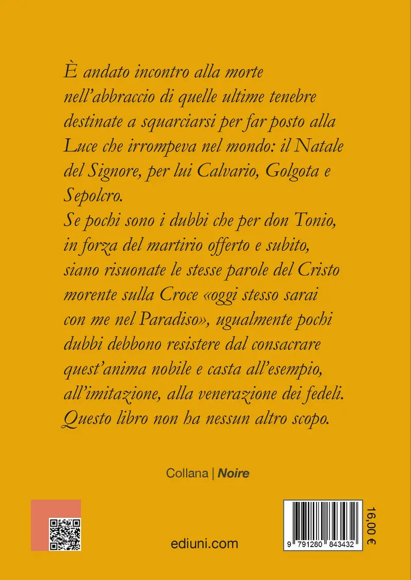 Anteprima quarta di copertina Lieve come una pietra tombale